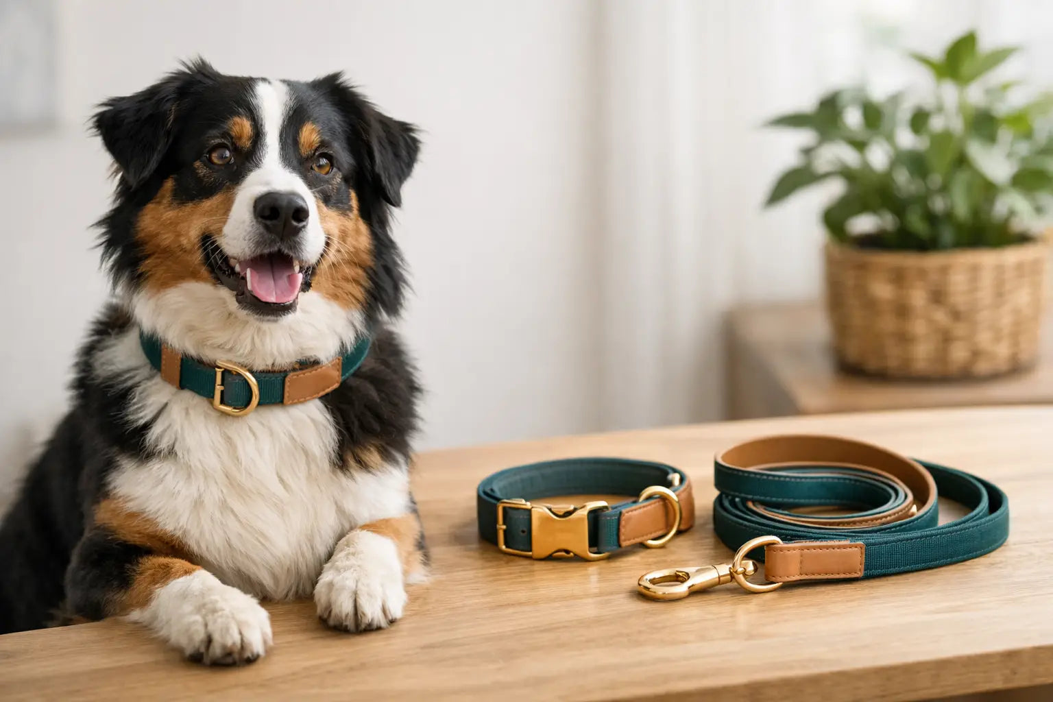 How to Choose a Matching Dog Collar and Leash