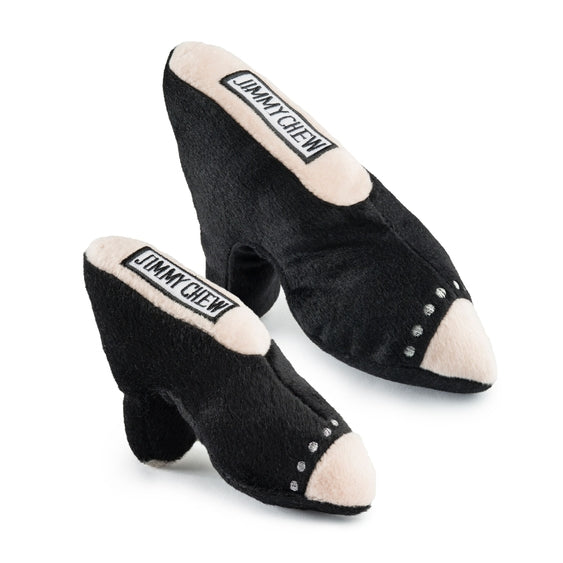 Jimmy Chew Shoe Squeaker Dog Toy for Fashionable Pets