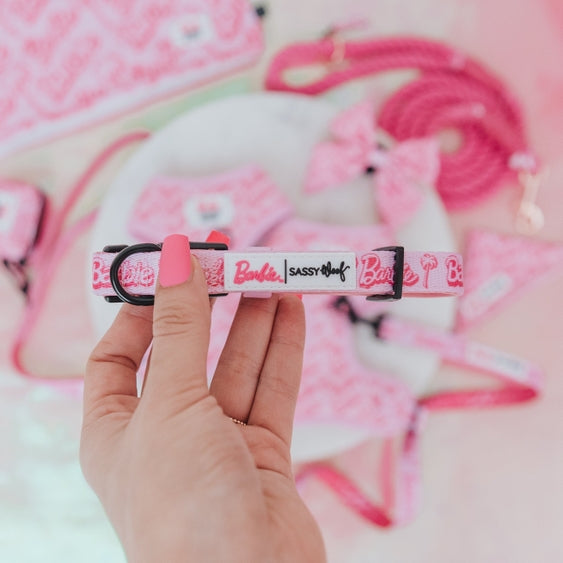 Dog Collar Malibu Barbie x Sassy Woof Collection