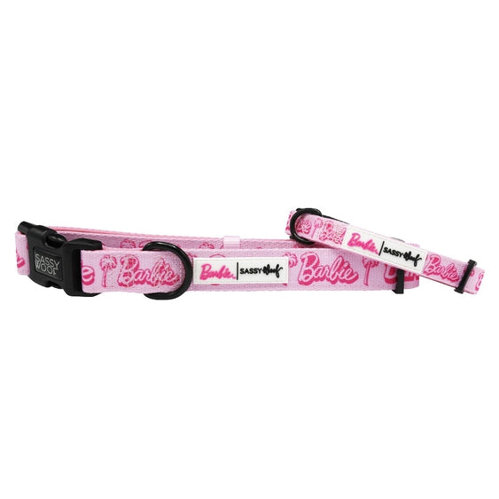 Dog Collar Malibu Barbie x Sassy Woof Collection