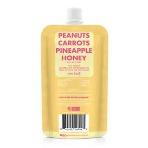 Dog Peanut Butter 4oz Squeeze Packs Carrot Cake Budder