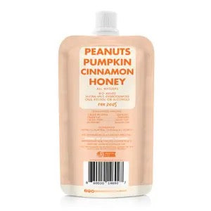 Dog Peanut Butter 4oz Squeeze Packs Pumpkin Pup Budder