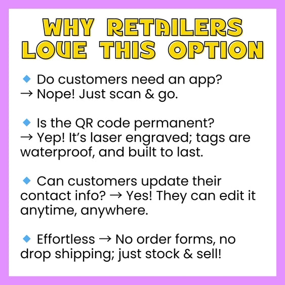 Personalized Dog ID Tag with QR Code Invader Personal Space