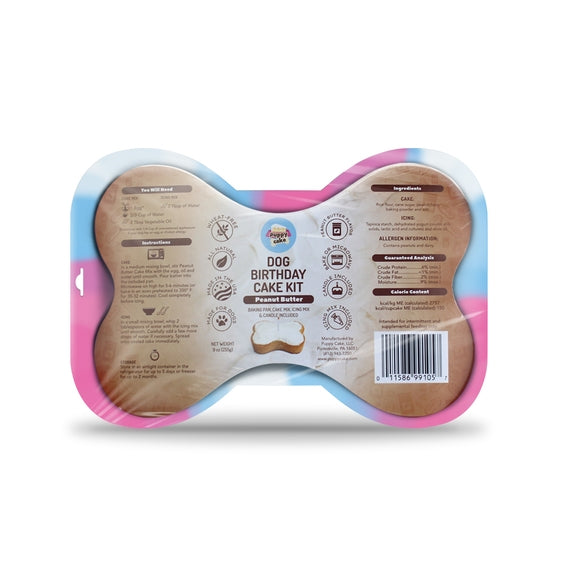 Dog Birthday Cake Kit for Celebrating Your Pet's Special Day