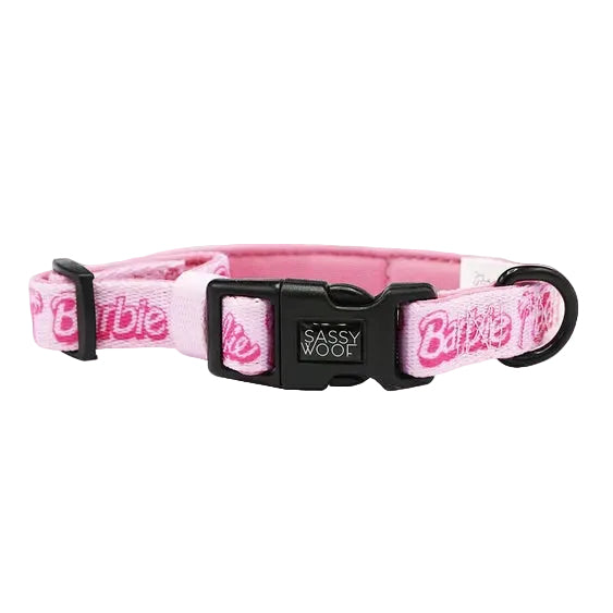 Malibu Barbie collar from Luna Doodle Boutique, colorful accessory featuring a playful Barbie-inspired design.