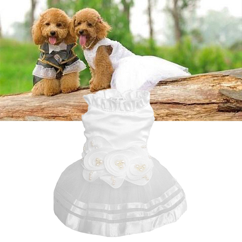 Precious Pooch Princess Wedding Dog Dress
