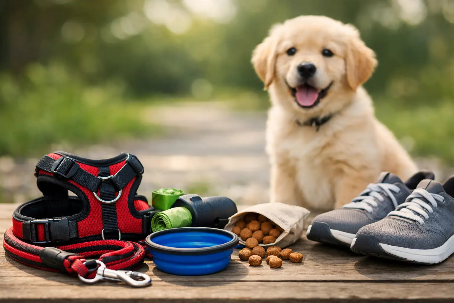 Puppy Walking Gear Checklist for First Walks