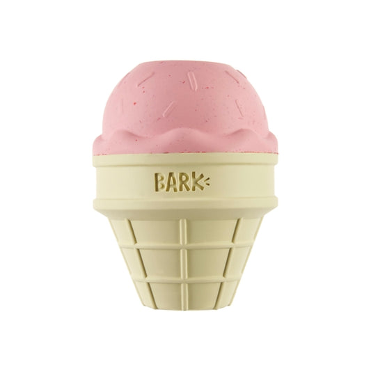 Bark Super Chewer I Squeak Cone Dog Toy Medium Large