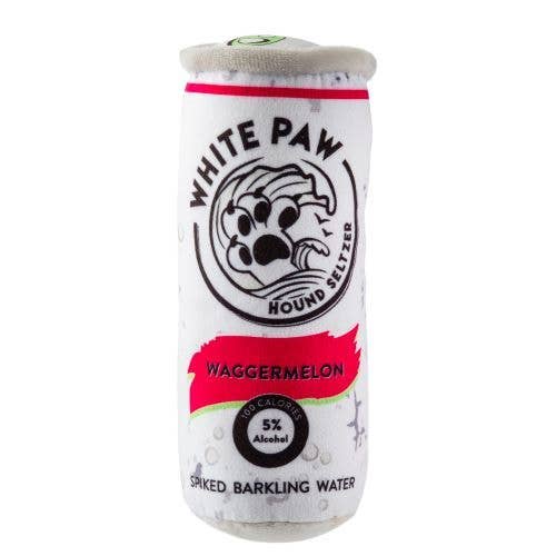 White Paw Waggermelon Squeaker Dog Toy