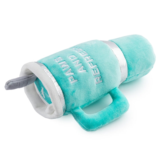 Snuggly Cup Teal By Haute Diggity Dog Plush Toy