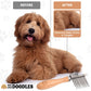 Dematting Rake for Dogs Premium Grooming Tool for Long Haired Dog Coat Care
