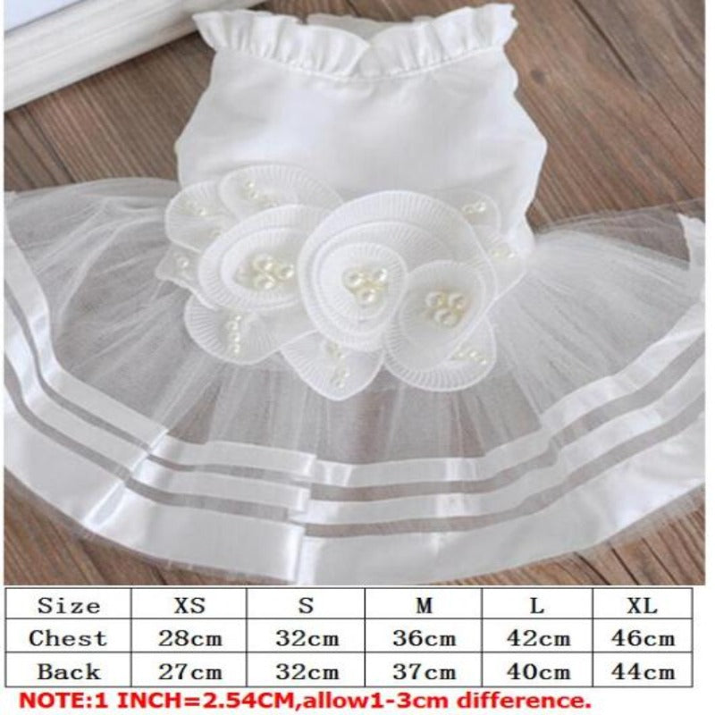Precious Pooch Princess Wedding Dog Dress