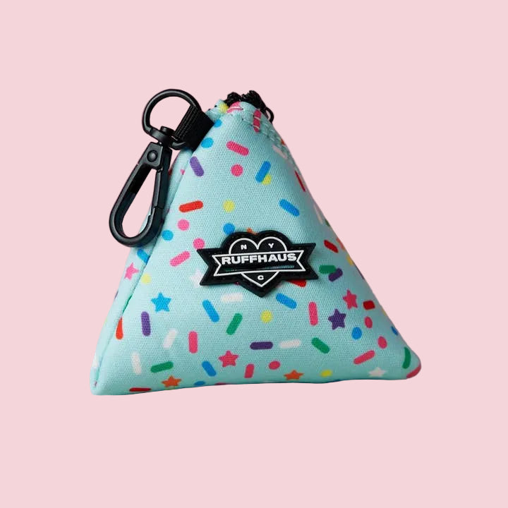 Sprinkle Me Pink Poop Bag Holder - Luna Doodle Boutique