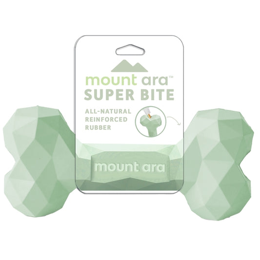 Mount Ara Superbite Chew Toy for Aggressive Chewers Durable BPA Free Natural Rubber
