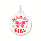 Girl Dog Collar ID Tag with Personalized QR Code Mama's Girl