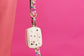 Katie Rose White Waste Bag Dispenser and Treat Pouch for Dogs