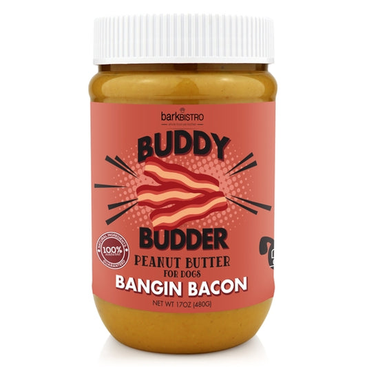 Dog Peanut Butter Bangin Bacon Buddy Budder