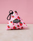 Strawberry Poop Bag Holder Durable Neoprene Design