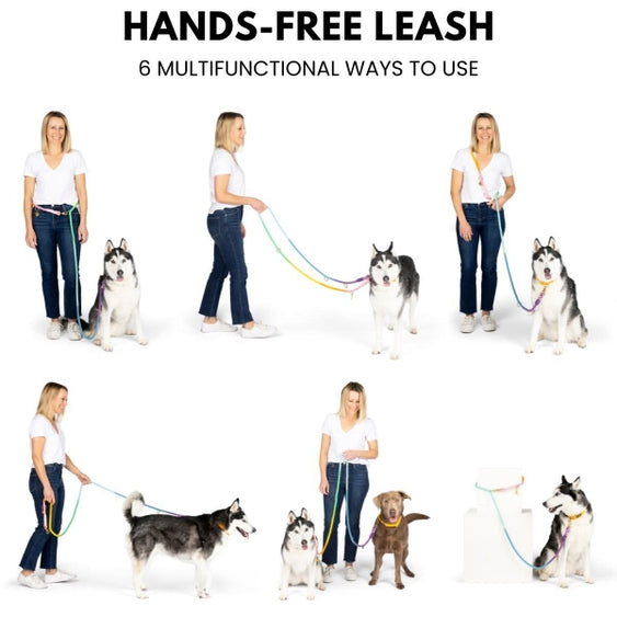 Hands Free Leash Multi Use Dog Leash - Luna Doodle Boutique