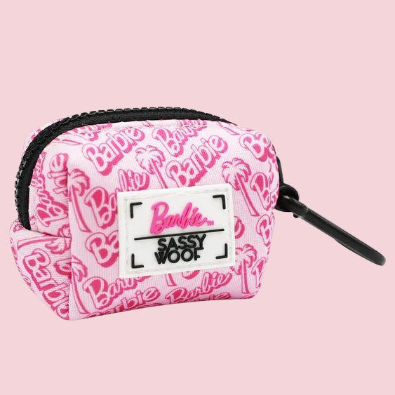 Dog Waste Bag Holder Malibu Stylish Barbie Design - Luna Doodle Boutique