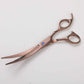 Grooming Scissor Kit for Professional Dog Grooming with Straight Curved Thinning Scissors and Dog Comb