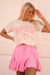 Dog Mom Bow Tee - Stylish Sublimation Printed T-Shirt for Proud Dog Moms